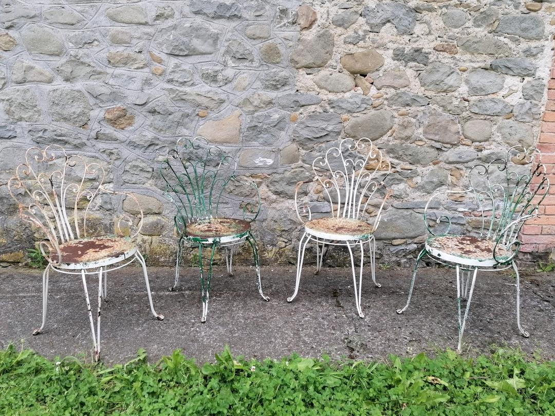 sedie giardino impilabili