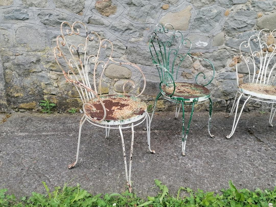 sedie giardino impilabili