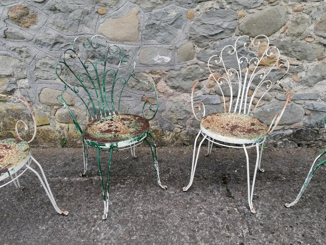 sedie giardino impilabili