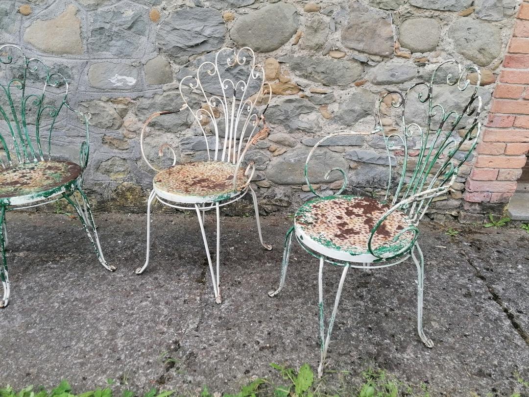 sedie giardino impilabili