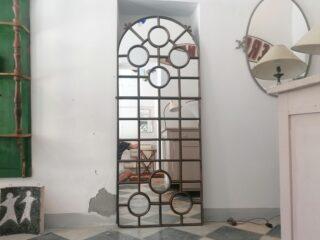 ANTIQUE ARCHED  WINDOW