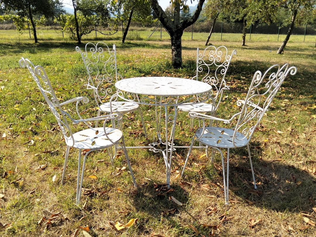set giardino anni 60